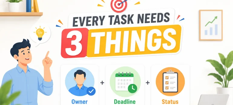 Why Every Business Task Needs an Owner, Deadline and Status
